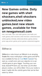 Mobile Screenshot of newgamesall.com